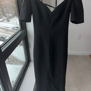 Cinq a sept black birch dress NWT
